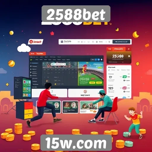 Acessibilidade e usabilidade do site 2588bet